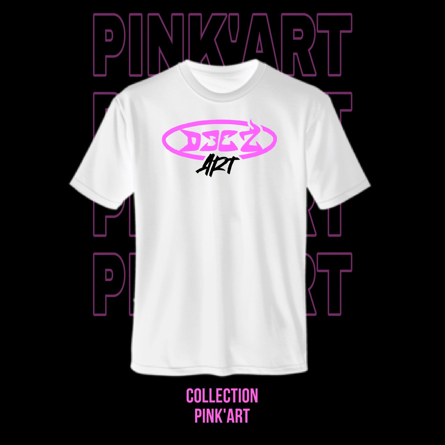 T-shirt Pink'art