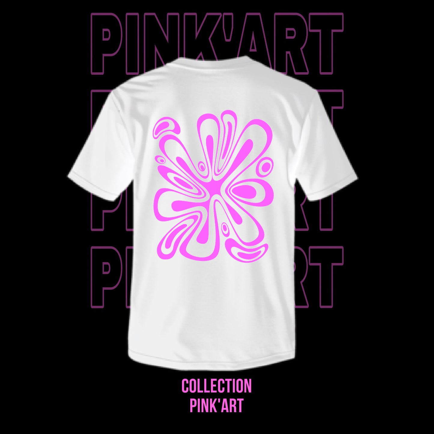 T-shirt Pink'art